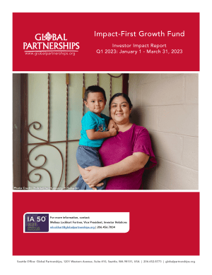 Cover image for IFGF Impact Report.