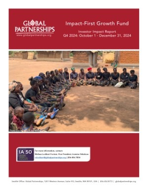 Q4 2024 IFGF Impact Report cover